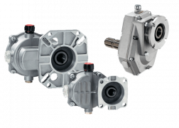 Gear reduction box and multiplier gear box
