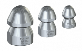 RU drain cleaning nozzles with front water jet
