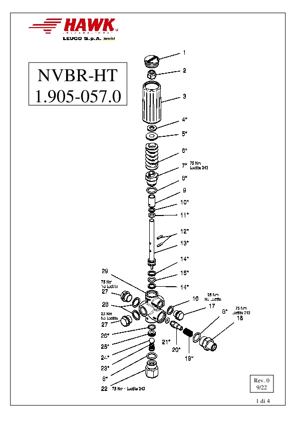 1 NVBR HT 1 905 057 0 Rev 0 09 22