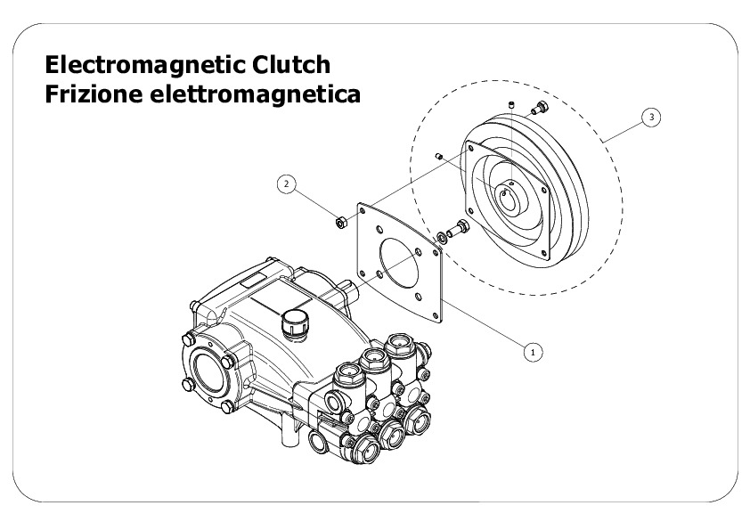 Frizione magnetica 241601 Mag Clutch rev 3 07 18