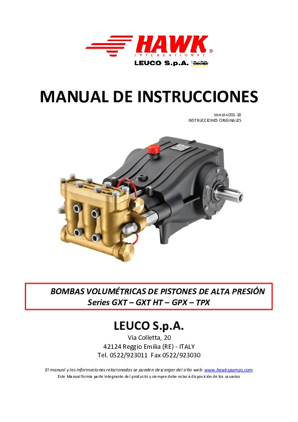 Manuale serie GXT REV 07 SP rev2