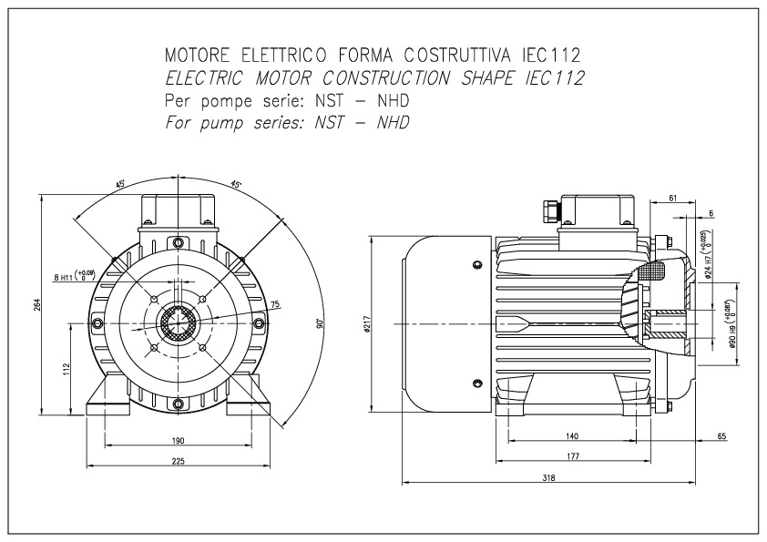 Motori IEC H112 Rev 1