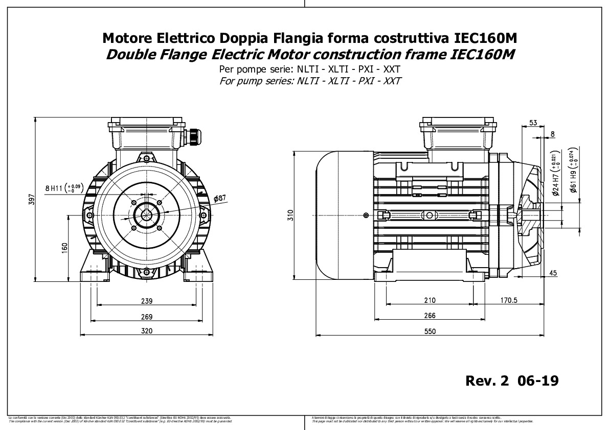 Motori IEC H160 DF Rev 2 06 19