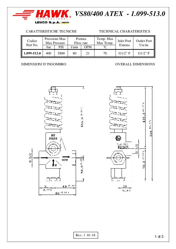 VS80 400 1 099 513 0 400 BAR ATEX Rev 1